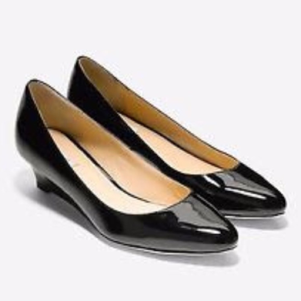 Cole Haan Bethany Wedge — Patent Black